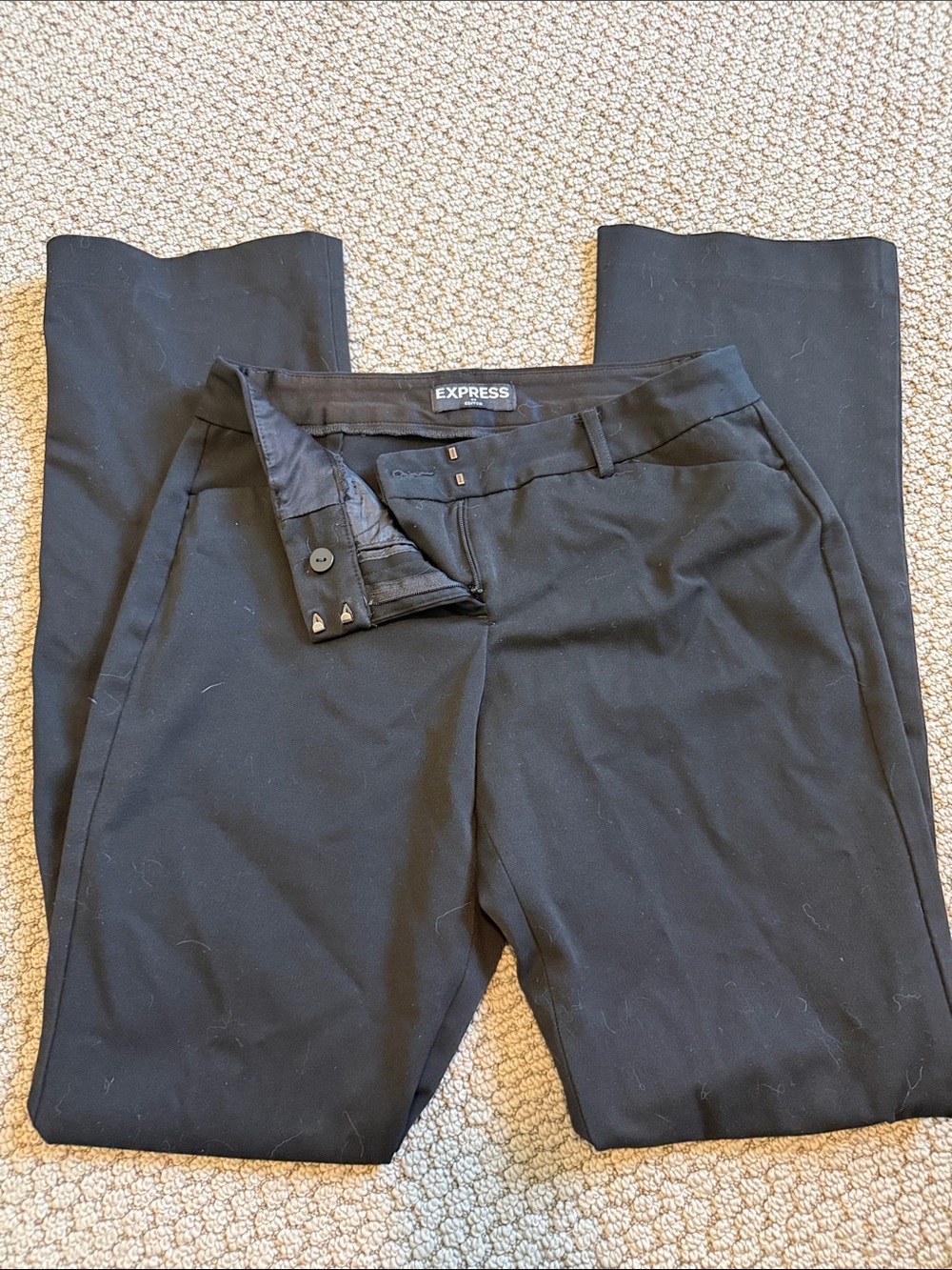 Express Women’s Black Editor Dress Pants, size 2